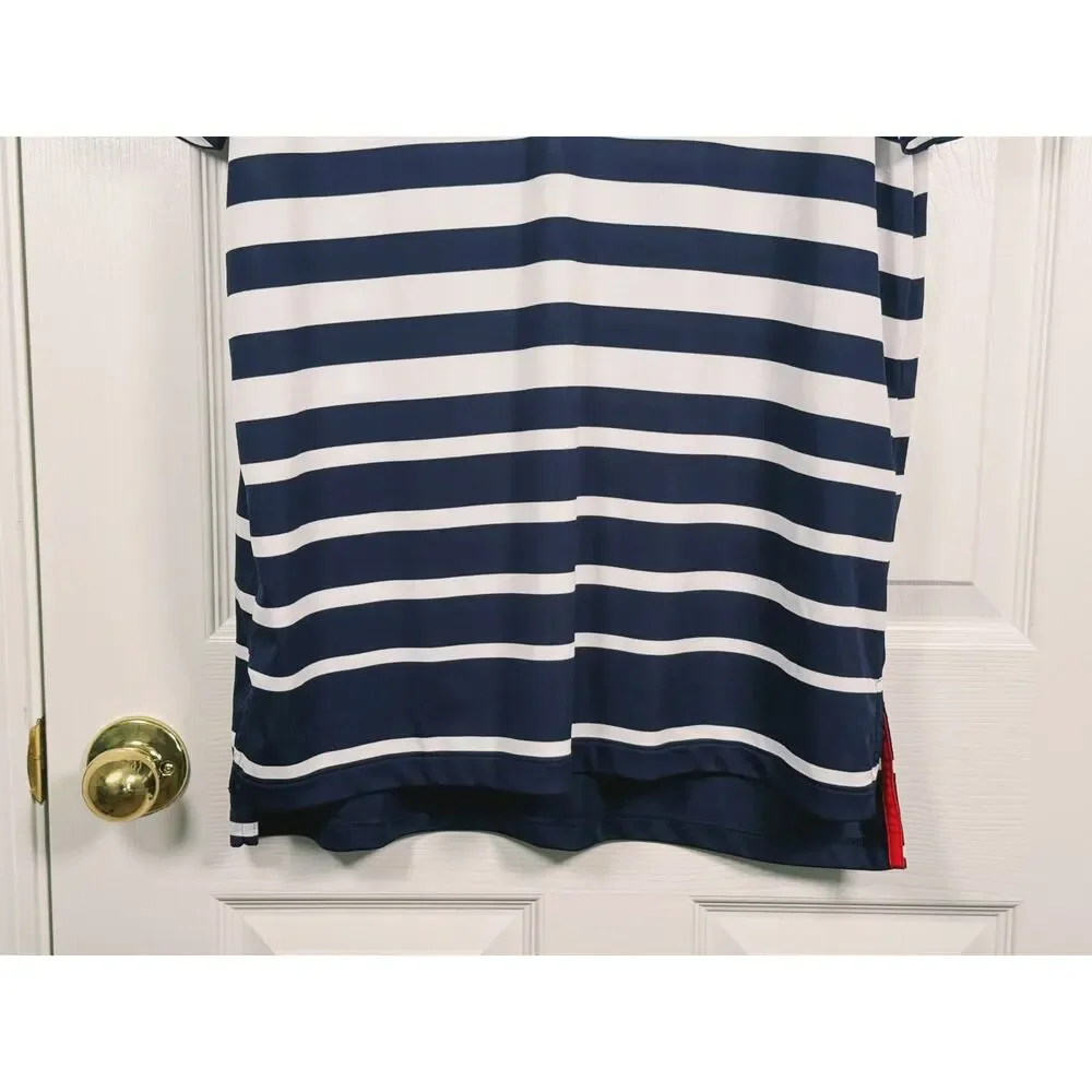 Ralph Lauren Mens Golf Polo Shirt Ryder Cup 2016 Hazeltine Size Large PGA Stripe